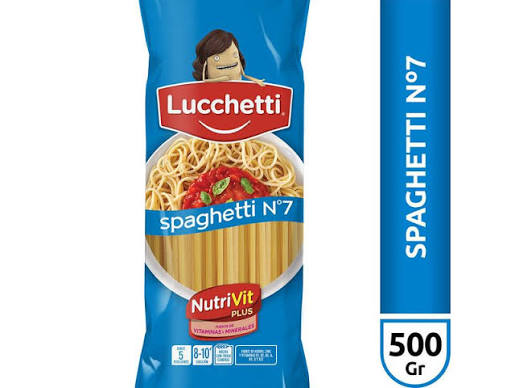 FIDEOS LUCCHETTI SPAGHETTI N7 X500G