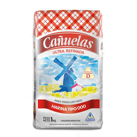 HARINA CAÑUELAS ULTRA REFINADA 000 1KG